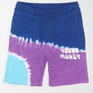 NEW - American Eagle X Young Money Tie-Dye Shorts